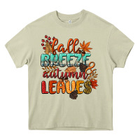 Mossy fall breeze and autumn leaves Heavy Core Tee - CowGirlArtShop