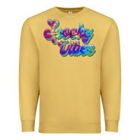 Antique Gold spooky vibes Premium Sweatshirt - JahusDesignShop