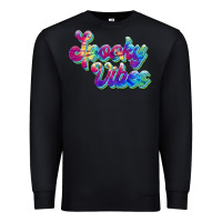 Black spooky vibes Premium Sweatshirt - JahusDesignShop