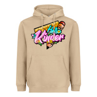 Mushroom hello kinder Heavyweight Hoodie - JahusDesignShop