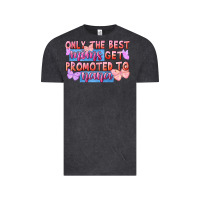 Vintage Black only the best moms get promoted to nana Vintage Tee - FaDigitalArtStudio