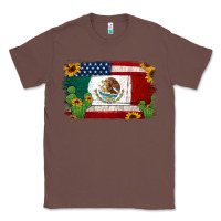 Chestnut mexican american flag background Classic Tee - Jasminsmagicworld