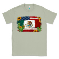 Matcha mexican american flag background Classic Tee - Jasminsmagicworld