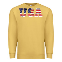 Antique Gold usa Premium Sweatshirt - DesigneFamous
