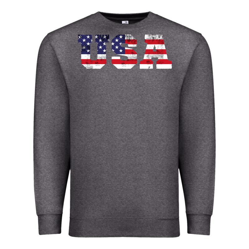 Usa Premium Sweatshirt by DesigneFamous | Teevron
