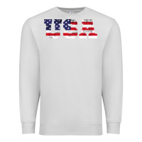 Dove Grey usa Premium Sweatshirt - DesigneFamous