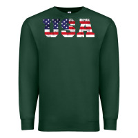 Sports Green usa Premium Sweatshirt - DesigneFamous