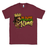 Burgundy Black king Classic Tee - HowdyJamesFarm