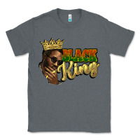Charcoal Heather Black king Classic Tee - HowdyJamesFarm
