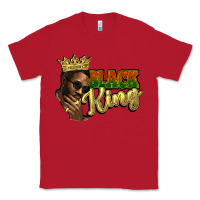 Red Black king Classic Tee - HowdyJamesFarm