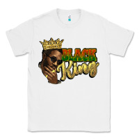 White Black king Classic Tee - HowdyJamesFarm