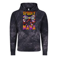 Cloud Black Spooky Mama Vintage Hoodie - CowhideDigitalArt