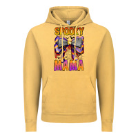 Vintage Mustard Spooky Mama Vintage Hoodie - CowhideDigitalArt