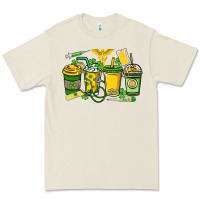 Bone St. Patrick's Day Nurse coffee cups Premium Tee - HowdyJamesFarm