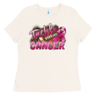 Bone Tackle cancer Football Ladies Tee - FaDigitalArtStudio