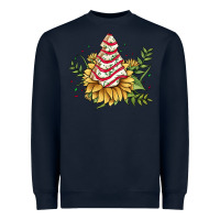 Navy little debbie tree cakes sunflower Heavyweight Sweatshirt - JahusDesignShop