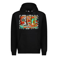 Black western back to school 1st grade Premium Hoodie - Jasminsmagicworld