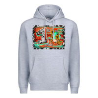 Heather Grey western back to school 1st grade Premium Hoodie - Jasminsmagicworld