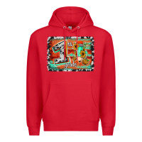 Red western back to school 1st grade Premium Hoodie - Jasminsmagicworld