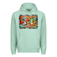 Seafoam western back to school 1st grade Premium Hoodie - Jasminsmagicworld