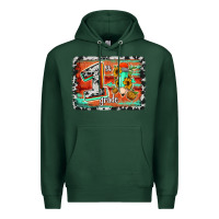 Sports Green western back to school 1st grade Premium Hoodie - Jasminsmagicworld
