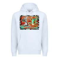 White western back to school 1st grade Premium Hoodie - Jasminsmagicworld