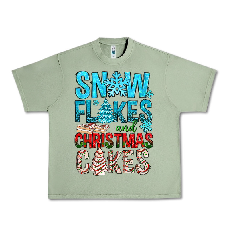 Snow Flakes Aad Christmas Cakes Urban Heavy Tee by BundleAndBundleShop | Teevron