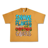 Peanut Butter Snow Flakes aAd Christmas Cakes Urban Heavy Tee - BundleAndBundleShop