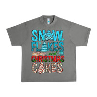 Tornado Snow Flakes aAd Christmas Cakes Urban Heavy Tee - BundleAndBundleShop