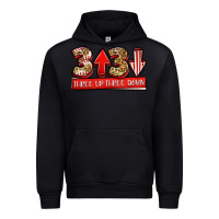 Black three up three down baseball Urban Hoodie - Jasminsmagicworld
