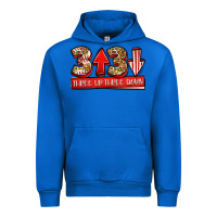 Cobalt three up three down baseball Urban Hoodie - Jasminsmagicworld