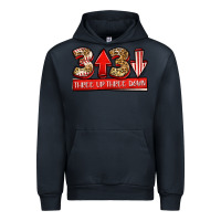 Navy three up three down baseball Urban Hoodie - Jasminsmagicworld
