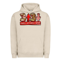 Pigment French Oak three up three down baseball Urban Hoodie - Jasminsmagicworld