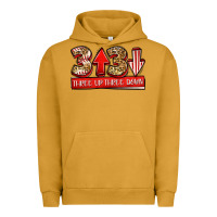 Pigment Peanut Butter three up three down baseball Urban Hoodie - Jasminsmagicworld