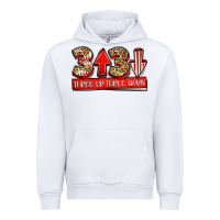 White three up three down baseball Urban Hoodie - Jasminsmagicworld