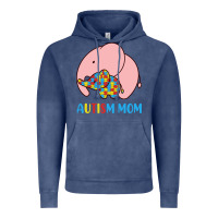 Vintage Denim autism awareness autism mom Vintage Hoodie - CowhideDigitalArt