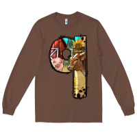 Chestnut Farm Life Alphabet Lowercase Letters Q Long Sleeve Tee - BundleAndBundleShop