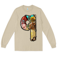 Farm Life Alphabet Lowercase Letters Q Long Sleeve Tee | Teevron