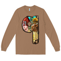 Toasted Coconut Farm Life Alphabet Lowercase Letters Q Long Sleeve Tee - BundleAndBundleShop
