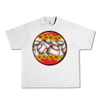 Lunar Rock baseball with sunflower round earrings Urban Heavy Tee - BundleAndBundleShop