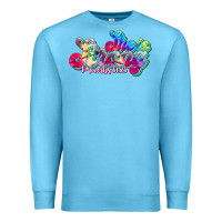 Ocean Blue she is strong proverbs 31:25 Premium Sweatshirt - JahusDesignShop