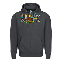Smoke love western cow Zipper Hoodie - JahusDesignShop
