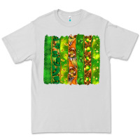 Dove Grey St. Patrick's Day brushstrokes Premium Tee - HowdyJamesFarm