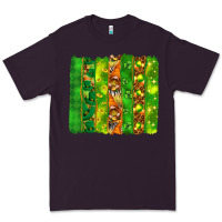 Plum St. Patrick's Day brushstrokes Premium Tee - HowdyJamesFarm