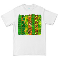 White St. Patrick's Day brushstrokes Premium Tee - HowdyJamesFarm