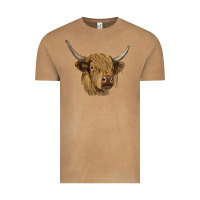 Vintage Camel highland cow Vintage Tee - RanaPortraitStore