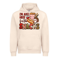 Sandshell i'm just here for the snacks baseball Urban Hoodie - Jasminsmagicworld