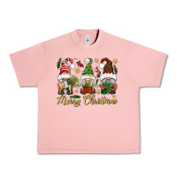 Salmon Merry Christmas Gnomes Urban Heavy Tee - BundleAndBundleShop