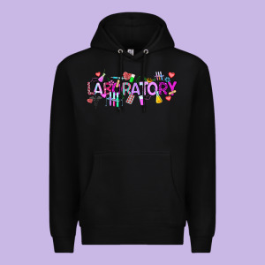 Valentine Laboratory Premium Hoodie Designed By Cowhidedigitalart