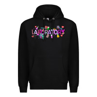 Black Valentine Laboratory Premium Hoodie - CowhideDigitalArt